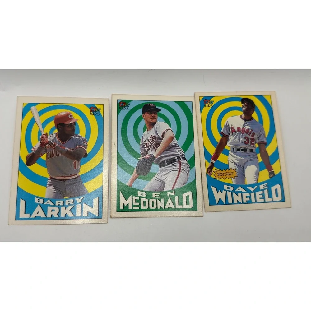 Vintage 1992 Baseball Card Lot 30 Topps Kids Pacific Legends Bo Jackson Ty Cobb